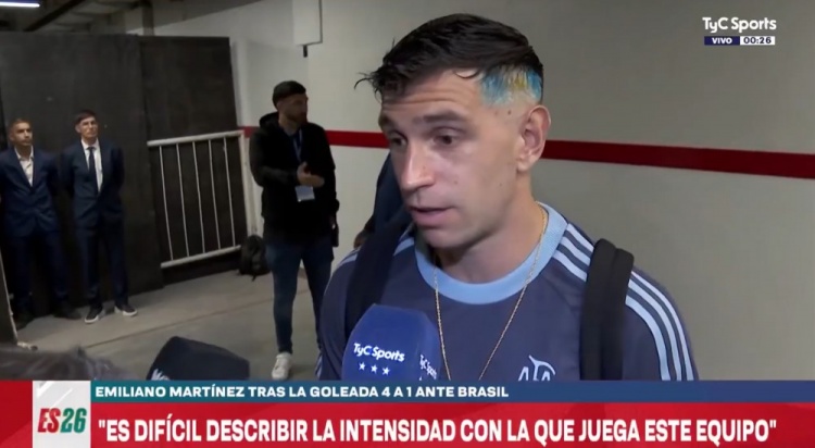 大馬丁：希望巴西以后繼續(xù)放狠話，這樣他們就能點(diǎn)燃炸藥了