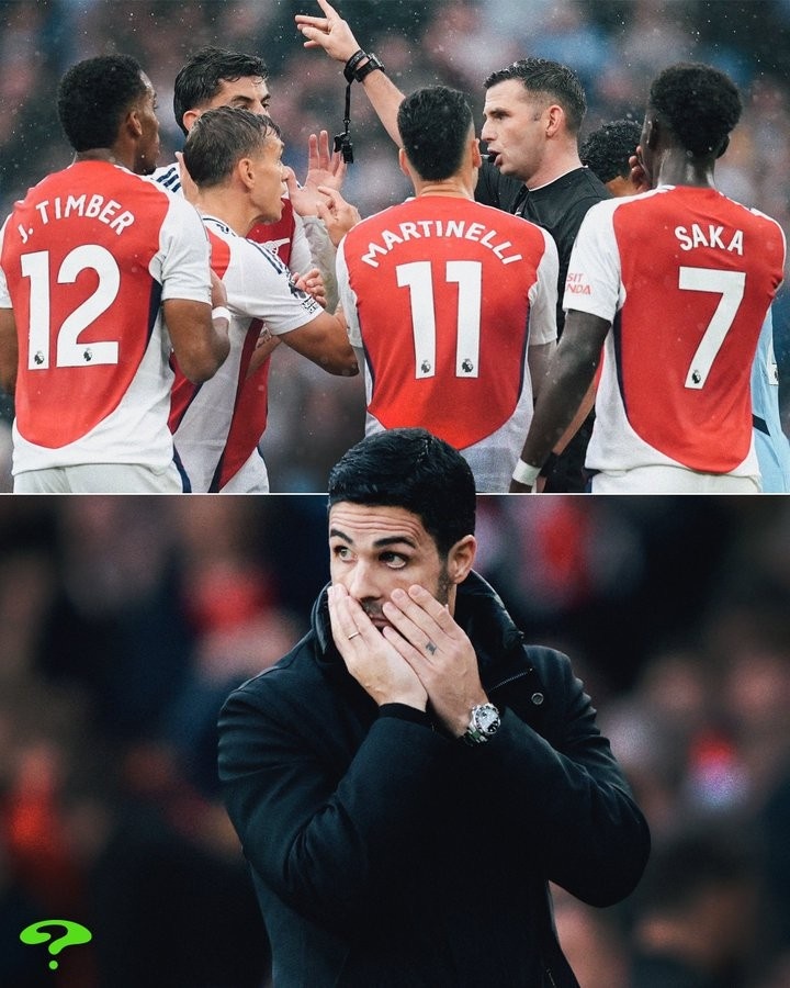 阿森納本賽季被射正95次是英超最少，但共計5次染紅是聯賽最多