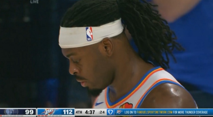 突然崩了！多特搶斷助攻SGA輕松反擊上籃！雷霆轟15-0打停灰熊！