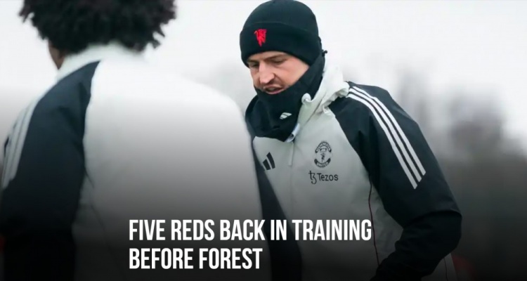 曼聯官方：馬奎爾等三名后衛，巴因德爾等兩名門將回歸訓練