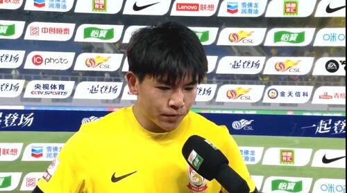 徐彬：我們整場(chǎng)高位壓迫給海港很大壓力，可惜沒(méi)能拿下比賽