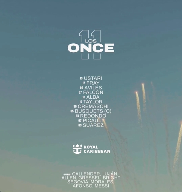 邁阿密vs費城聯合首發：梅西替補，蘇亞雷斯、布斯克茨先發