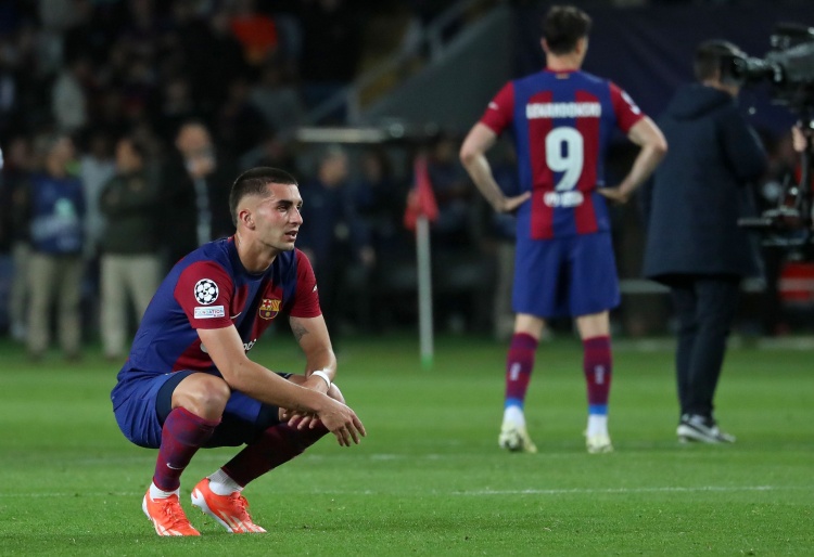 不走運，巴薩本賽季聯賽22次射門擊中球門門框