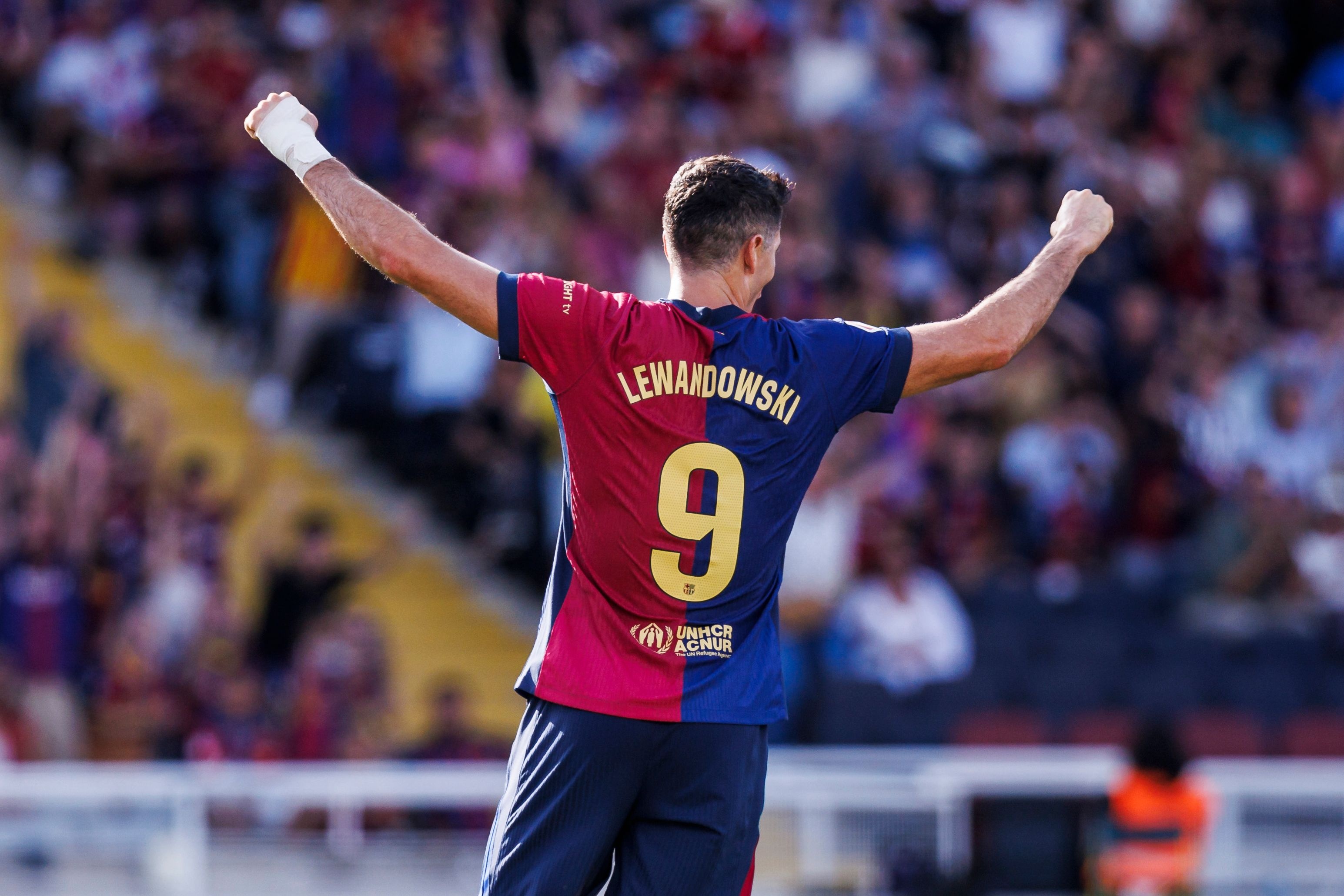 萊萬本賽季西甲已打進25球，自21/22賽季本澤馬之后首人