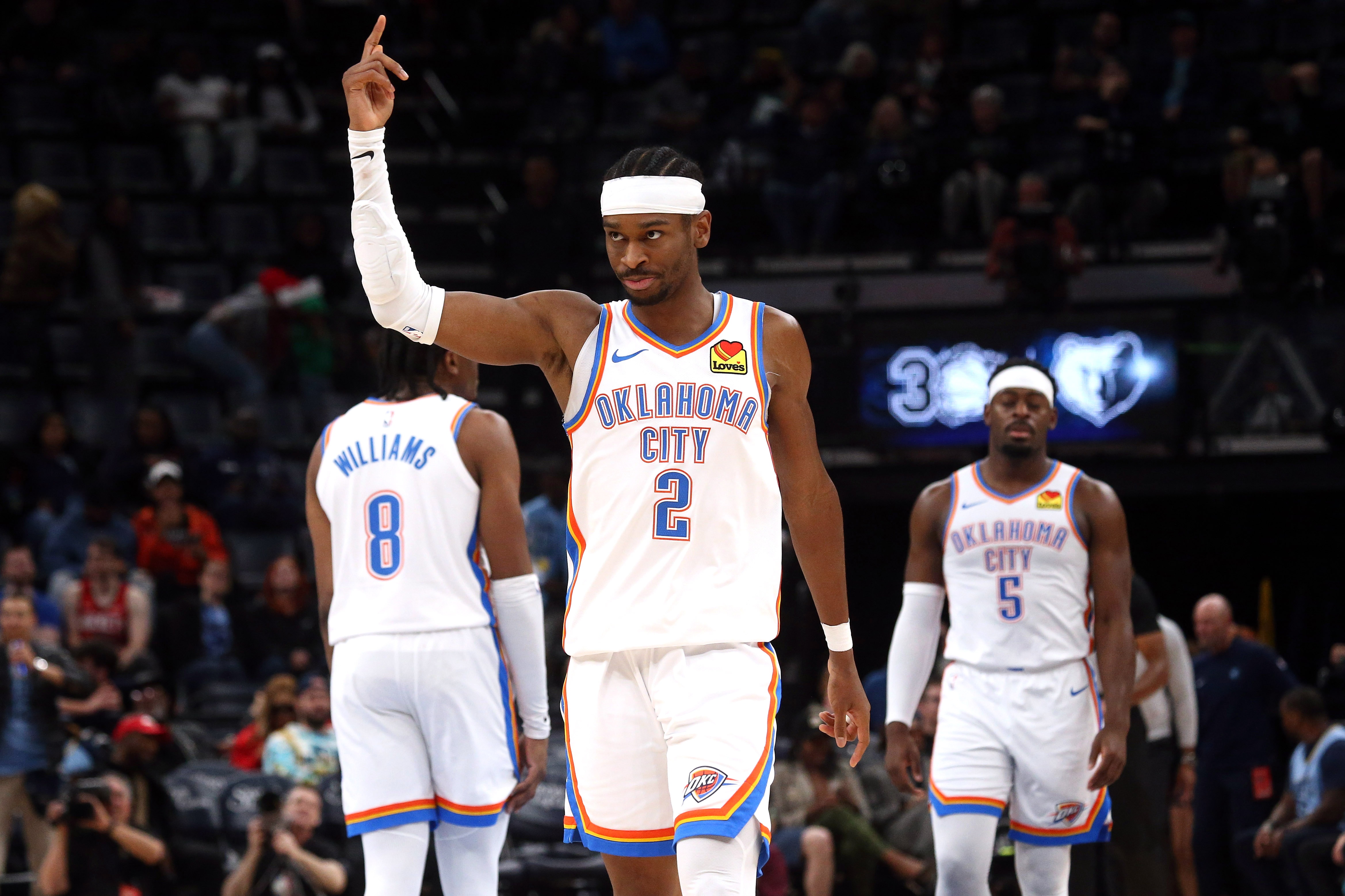 完整體！雷霆戰灰熊先發：亞歷山大、多特、杰倫威、哈滕、切特