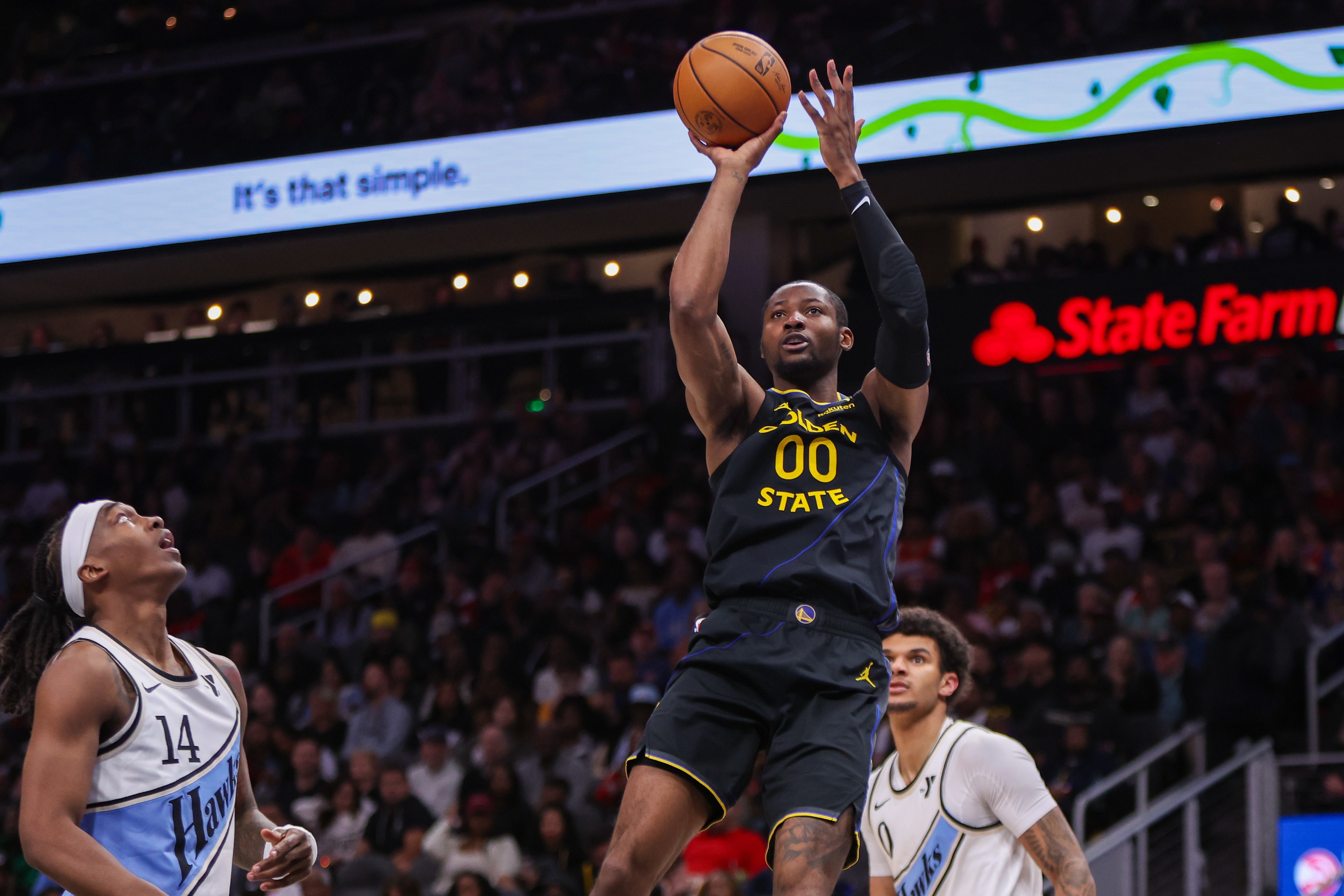 勇記：庫明加和巴特勒同場(chǎng)76分鐘 勇士輸了28分